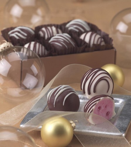 Peppermint Ice Cream Truffles 