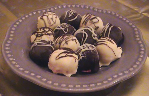 Rosie's peppermint truffles
