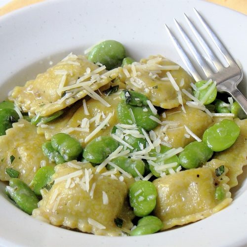 Fava Ravioli