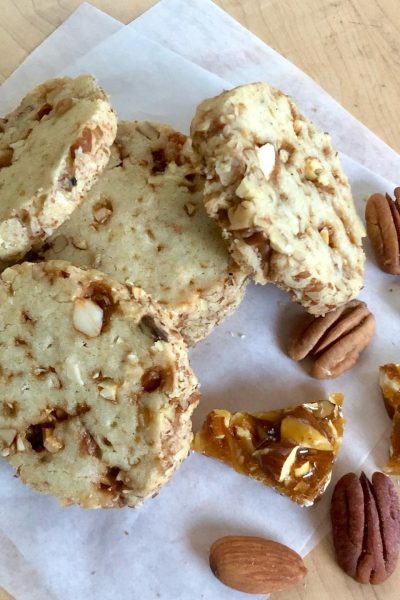 Slice 'n Bake Pecan Almond Praline Cookies