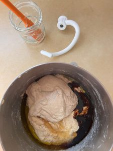 Preferment molasses honey oil